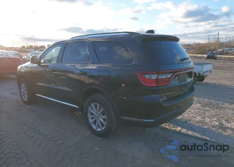 2015 Dodge Durango Sxt z USA, uszkodzony, nr VIN 1C4RDJAG9FC908077